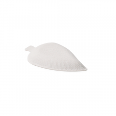 Bagasse Biodegradable Leaf-Shaped Dipping Sauce Tray