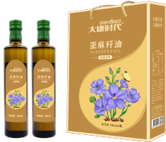 Cold Pressed Bulk Flaxseed Oil cooking oil