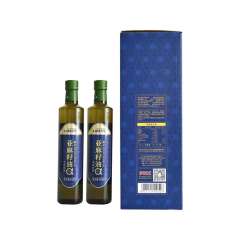 Hot sale cold pressed Golden seeds Pure flaxseed oil 500ml * 2