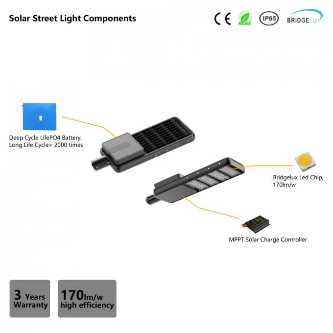 led solar light private street lamp without electricity