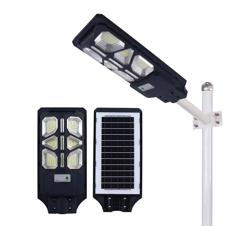 Lanzamiento de nuevo producto: 120w 150w Outdoor All In One Integrated Led Solar Street Light