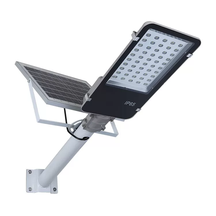 Ip65 30w Smart Solar Based LED Street Lights Outdoor Dusk To Dawn