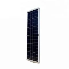 Luz de calle solar industrial integrada con batería Diseño de reemplazo de batería simple todo en uno