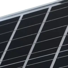 Solar-LED-Straßenbeleuchtungssystem für den Außenbereich, verstellbarer Solarpanel-PIR-Sensor
