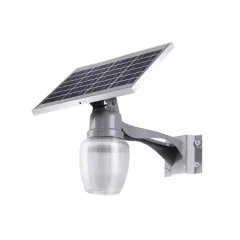 Industry 4.0 Aluminum Solar Powered Led Street Lights 6w 9w 15w For Park Pathway