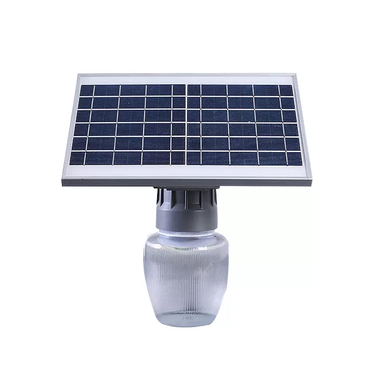 Industry 4.0 Aluminum Solar Powered Led Street Lights 6w 9w 15w For Park Pathway