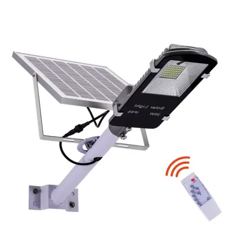 Fully Automatic Outdoor Ip65 Integrated Garden 30w Solar Led Street Lighting Fixtures