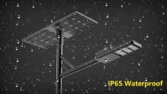 Waterproof Ip65 30w 60w 120w Integrated Solar Led Street Light With Separated Solar Panel