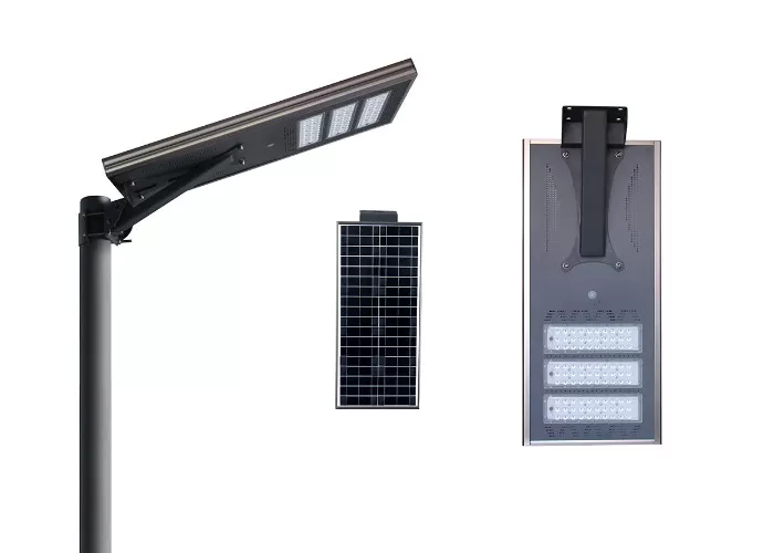 Integrated Solar Powered Garden Lights With Solar Panel IP65 Outdoor Remote Control