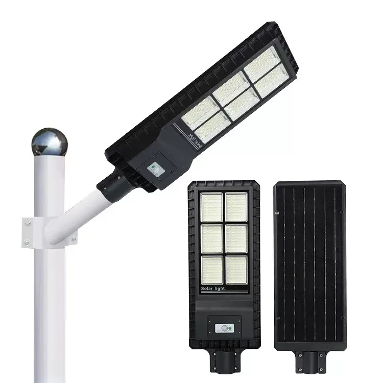 Waterproof Aluminum All In One Integrated Solar Street Light 60w 120w 160w