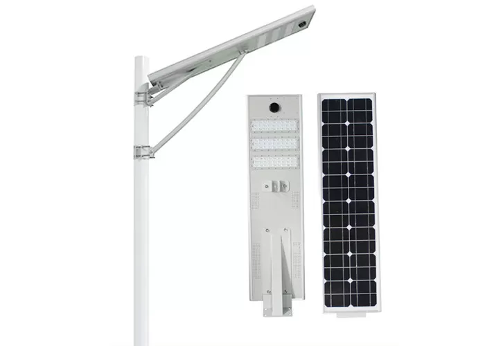 Waterproof 15W 20W Solar Powered LED Street Lights Micro - Controller CE RoHS Approved