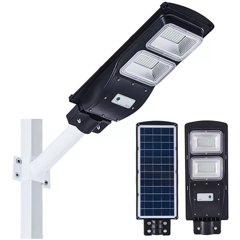 Integrated All In One 20w 40w 60w Outdoor Ip65 With Pir Sensor ABS Material