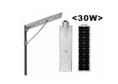 Pole Mounted High Lumens Motion Sersor Integrated Solar LED Street Light For Outdoor
