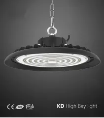 Warehouse / Factory industrial lighting 100w 150w 200w LED High Bay Light Lifud driver 5 Years Warranty for warehouse