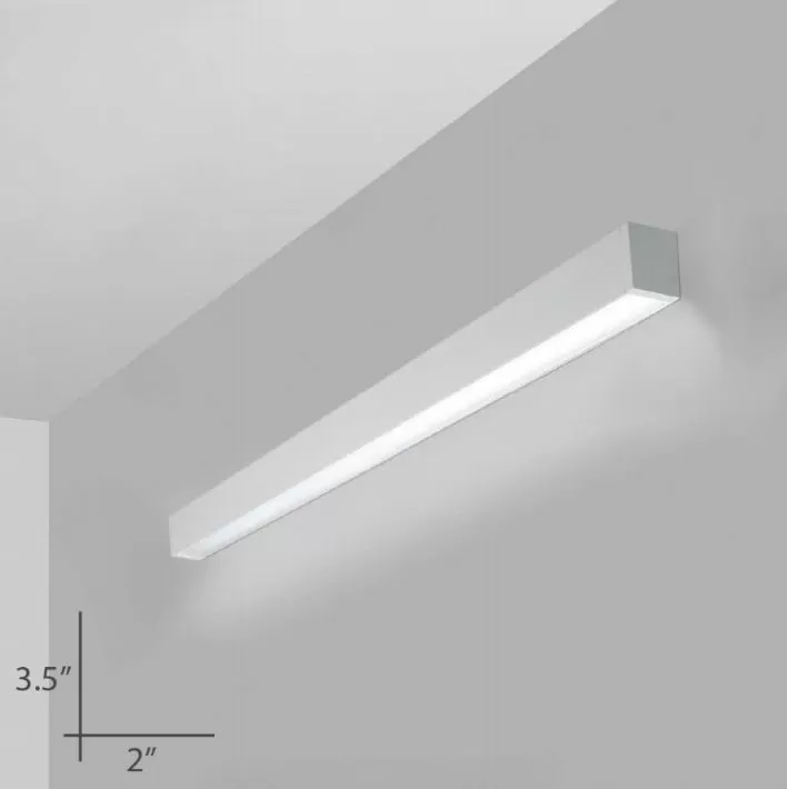 Modern Industrial 40W Indoor Lighting Suspended LED Pendant Linear Light