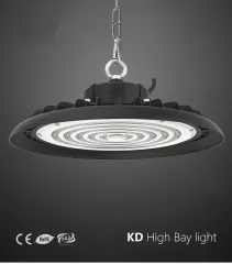 5 Years Warranty 170Lm/W Ip65 Ik09 UFO Led High Bay Light 200W 34000Lm For Warehouse