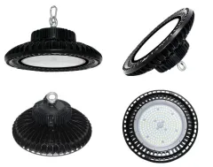 LED 200W Round SMD 3030 120LM / W High Bay Light 100W 150W 200W UFO LED High Bay