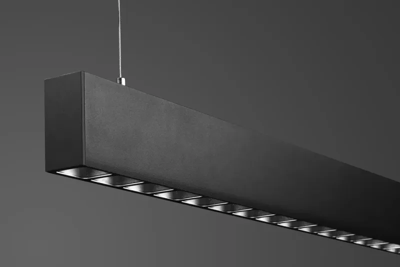 Seamless Connection Aluminium Linear Led Pendant Lighting Available In Suspended And Surface Mount LED Linear Light