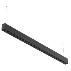 20W 40W 60W 80W Aluminum Office Ceiling LED Pendant Linear light