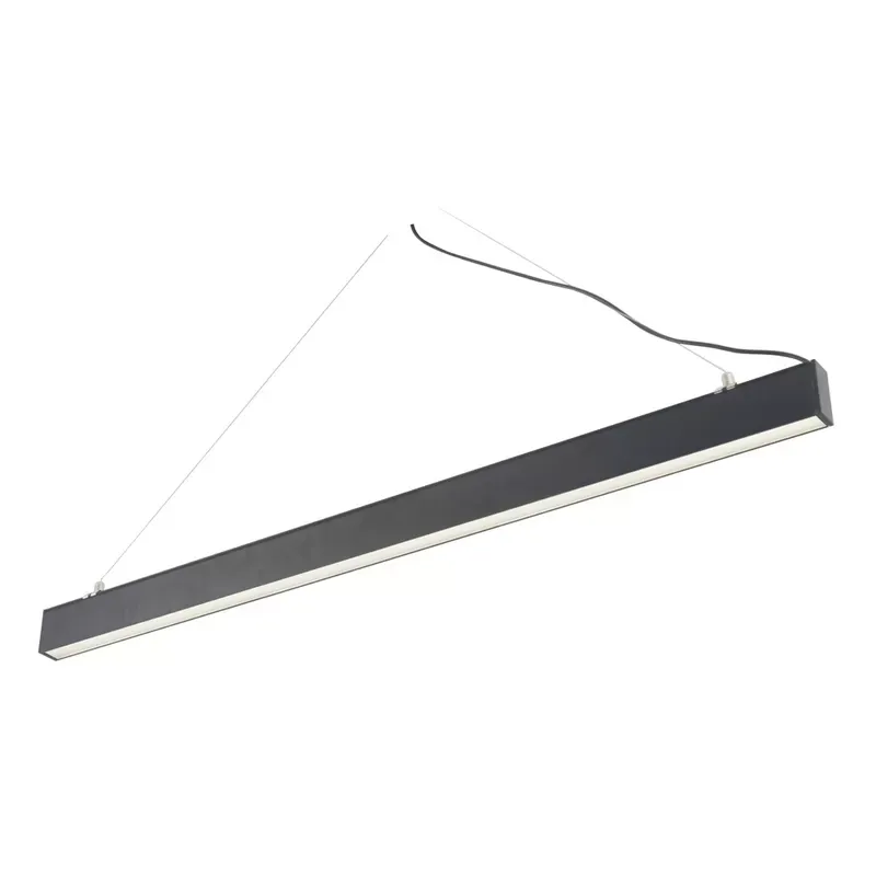 Aluminum office meeting room suspension pendant led linear lighting fixture