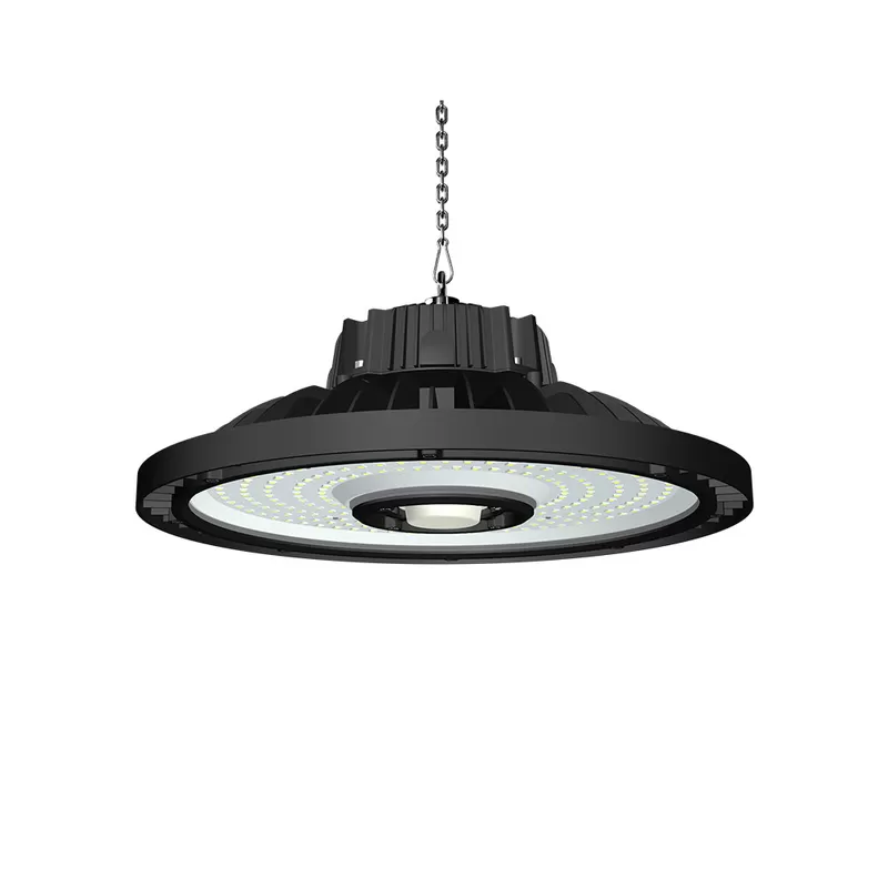 Motion Sensor Industrial Ip65 150w 160lm / w UFO 200w Led High Bay Light