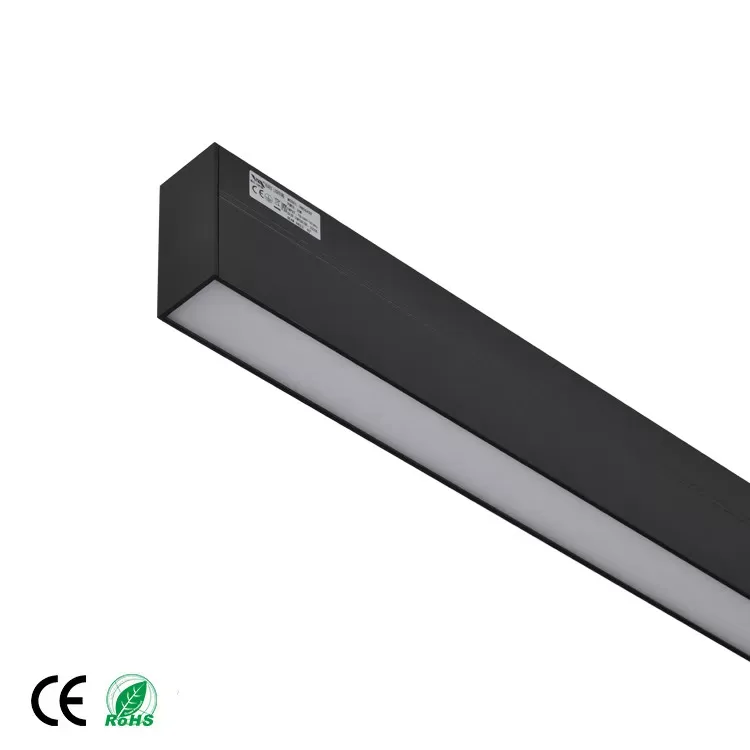 Suspended 1200MM Metal Aluminum 40W LED Linear Pendant Light For Office