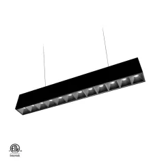 Anti-glare UGR<5 19Watt 38Watt Linkable LED Linear Light with Reflector optics 15 36 60 Degree