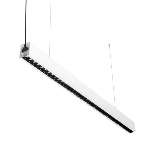 Seamless Connection Aluminium Led Linear Pendant Lighting Available In Suspended And Surface Mount