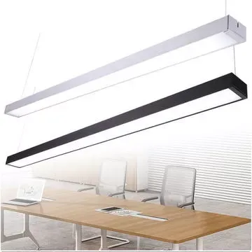 Aluminum 15W 20W 36W Suspended Office LED Linear Pendant Light