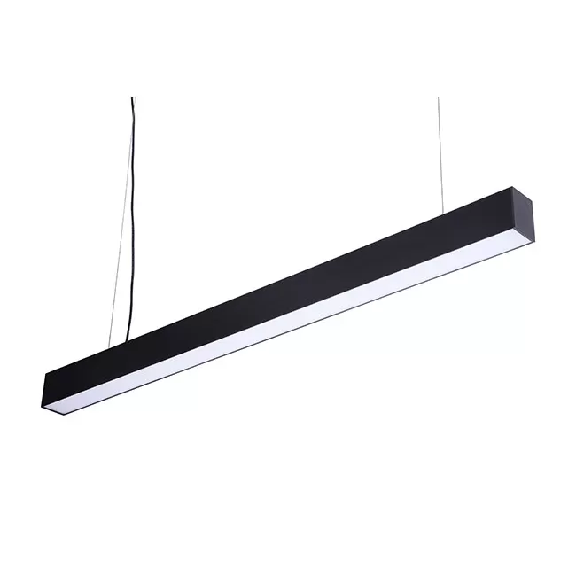 Commercial TUV SAA DLC Led Linear Pendant Office Lighting Architectural Linkable Led Linear Light