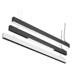 20w 40w 60w 80w Seamless Connected Dali Dimming Led Linear Pendant Light