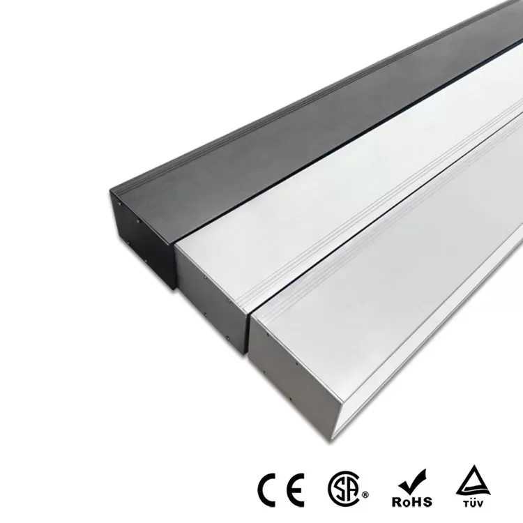 LED linear lighting fixtures 2ft 4ft 8ft dimmable architectural up and down indoor suspended lighting fixture