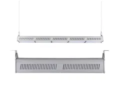 DLC 130Lm / W Industrial 200W LED Linear High Bay Light Warehouse Lighting Fixtures