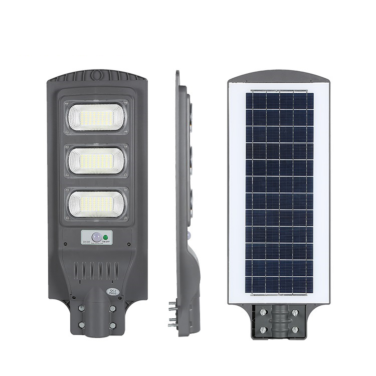 IP65 impermeable al aire libre SMD 30 60 90120 150W todo en una farola solar LED
