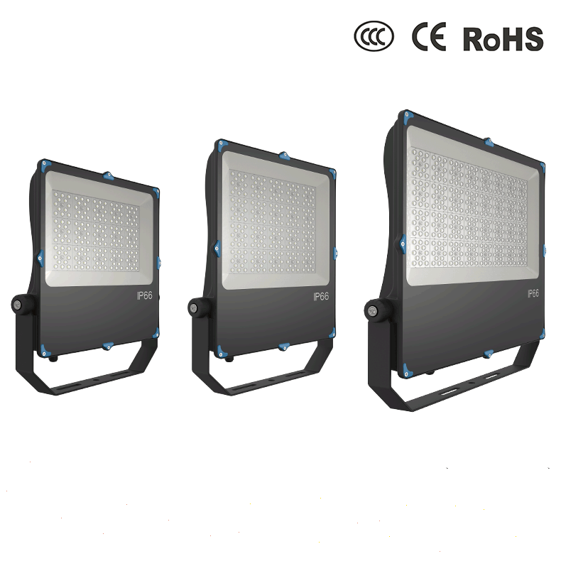 Proyectores led IP66 130lm/w 150w 200w 300w 400w para exteriores para iluminación de estadios deportivos