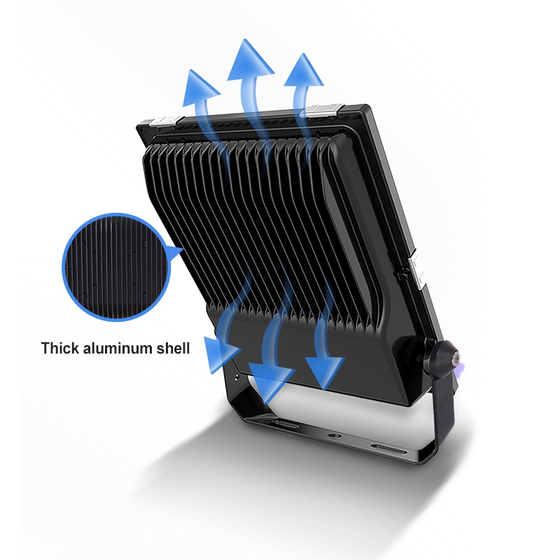 30w 40w 50w 100w 150w 200w 300w 400w IP65 300w llevó la luz de inundación al aire libre