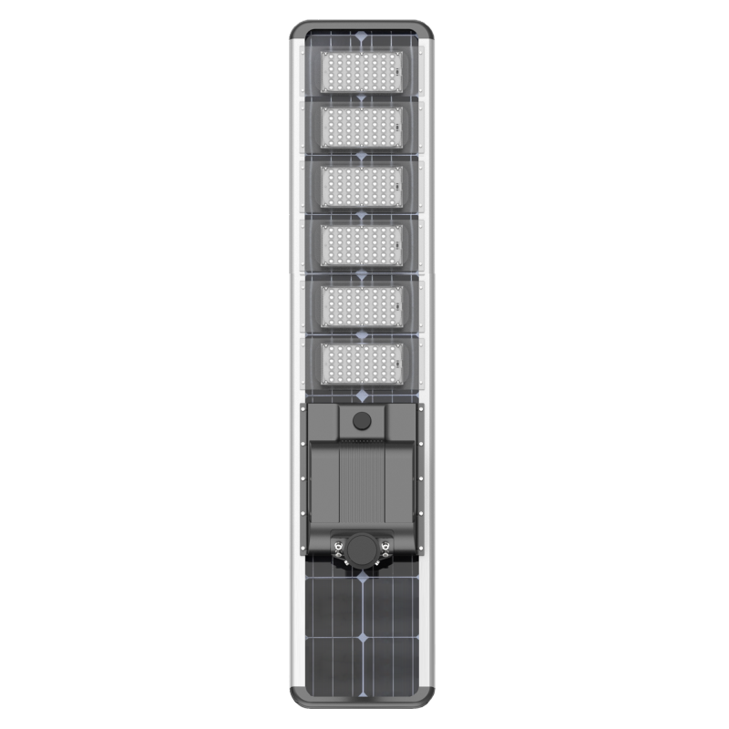 Im Freien wasserdicht 60w 80w 100w 120w integrierte All-in-One-LED-Solarstraßenlaterne