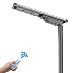 Smart City Road Lighting Mobile App Control System Ip66 Waterproof Outdoor Solar LED Street Light