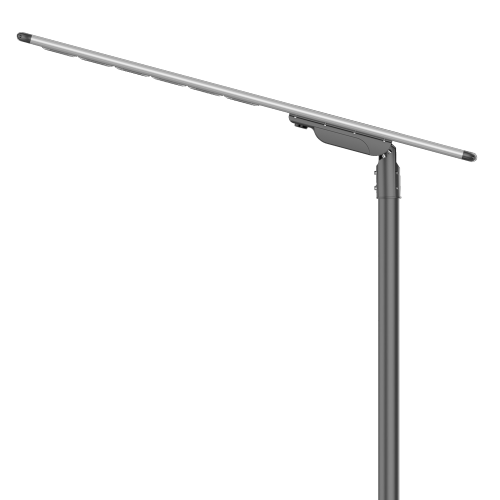 Imperméable extérieur 60w 80w 100w 120w intégré tout en un réverbère solaire mené