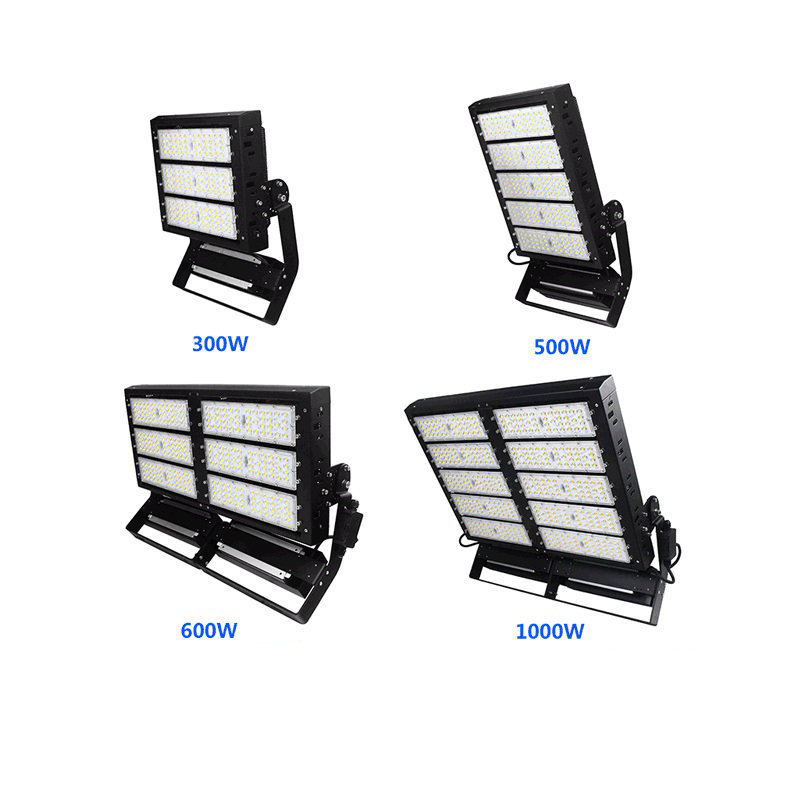 300W 400W 500W 600W 800W 1000W LED reflector ip65 estadio iluminación 300w