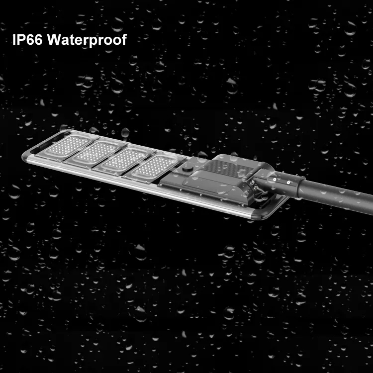 Waterpoof Ip65 60w todo en una luces de calle accionadas solares con el movimiento del sensor para la iluminación del camino