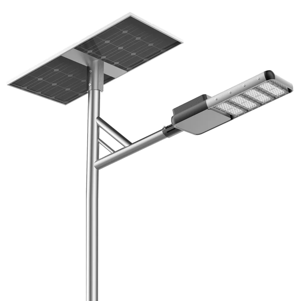 Automatische Steuerung integriert All-in-Two-Solar-LED-Straßenlaterne für den Außenbereich