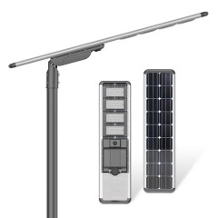 Impermeable al aire libre 40w 60w 80w 100w 120w integrado todo en una farola solar