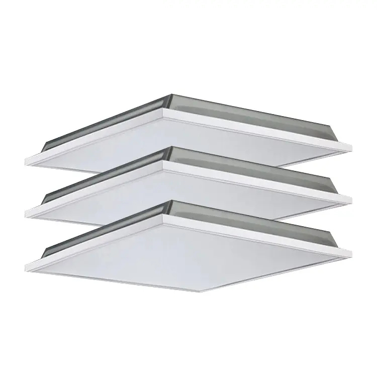 Dimmable Daylight 595x595mm Square Recessed Led Panel Ceiling Lights For Ceiling