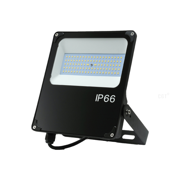 Iluminação externa IP66 à prova d'água holofote led com lente 50w 100w 150w 200w 300w 400w ao ar livre holofotes LED