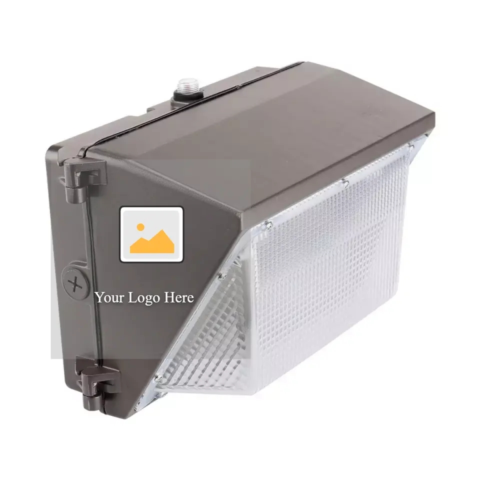 30W 50W 60W 80W 100W 120W AC 100-277V LED Wall Pack Projecteur IP65 Étanche Applique Murale Extérieure