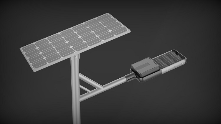 30W 40W 50W 60W 80W 100W 120W Réverbères solaires extérieurs intégrés