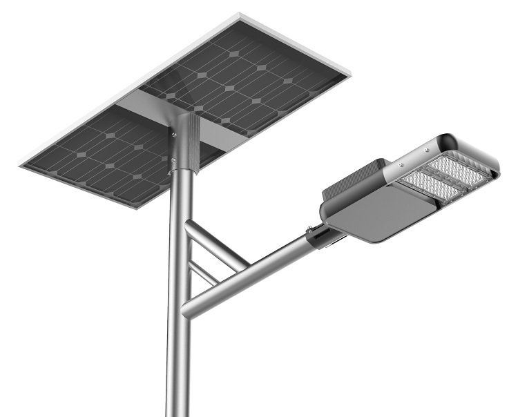 30W 40W 50W 60W 80W 100W 120W integrierte solarbetriebene Straßenlaternen für den Außenbereich