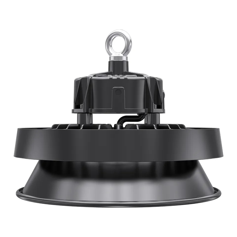 100 W 150 W 200 W 300 W 400 W Ip65 rundes UFO-LED-Hochregallicht für Lagerwerkstatt