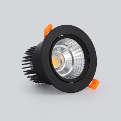 COB Dimmable 0-10V 3W-30W LED Recessed downlight